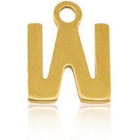 ELEKTROPULLI Super Feine Glieder Kette in 3 Längen mit Initial Anhänger (ca. 9 x 5mm)
