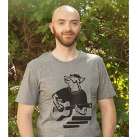 Frank Fuchs mit Gitarre - päfjes Bio Fair Wear Männer/Unisex T-Shirt