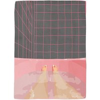 Photocircle Wandbild / Poster / Leinwand - Pink Bathroom