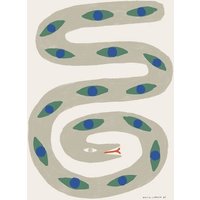 Photocircle Wandbild / Poster / Leinwand - Snake print