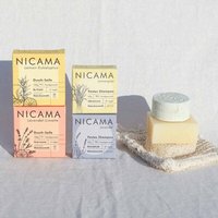 NICAMA Plastikfrei Duschen - Shampoo- und Seifenset für Körper und Haar
