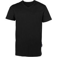 HRM Herren T-Shirt V-Ausschnitt 13 Farben bis Größe 6XL aus zert. Bio - Baumwolle Unisex