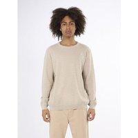 KnowledgeCotton Apparel Strickpullover ZIG-ZAG aus Bio-Baumwolle
