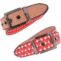 Seegarn - Gürtel / Wendegürtel SeeKoralle 4cm
