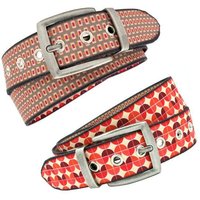Seegarn - Gürtel / Wendegürtel SeeKoralle 4cm