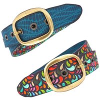 Seegarn - Gürtel / Wendegürtel SeeWelle 4cm
