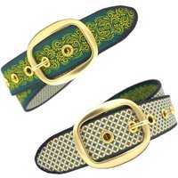 Seegarn - Gürtel / Wendegürtel SeeAlge 4cm