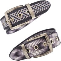 Seegarn - Gürtel / Wendegürtel SeeNacht 4cm