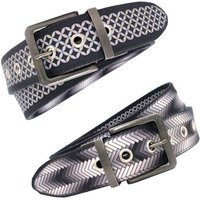Seegarn - Gürtel / Wendegürtel SeeNacht 4cm