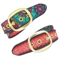Seegarn - Gürtel / Wendegürtel SeeRose 4cm