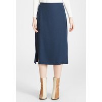Givn Berlin Midirock VALENTINA aus TENCEL REFIBRA Lyocell - Midnight Blue (Refibra)