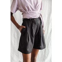 Jyoti - Fair Works Hanf/Tencel Shorts Kamalia Schwarz