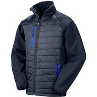 Result Genuine Recycled Moderne recycelte Unisex Kombijacke Softshell/Padded Jacke Mehrfarbig bis Gr. 4XL