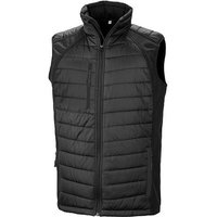Result Genuine Recycled Herren Weste Steppweste Atmungsaktiv Wasserabweisend Bodywarmer bis Größe 4XL Wattiert Padded Übergangsweste