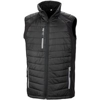 Result Genuine Recycled Herren Weste Steppweste Atmungsaktiv Wasserabweisend Bodywarmer bis Größe 4XL Wattiert Padded Übergangsweste