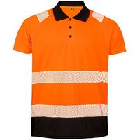 Result Genuine Recycled Safety Workwear Hi Viz Polo Shirt Berufsbekleidung Atmungsaktiv Reflektierend