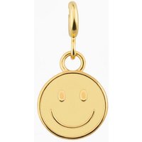 Paeoni Colors Smiley-Anhänger aus 18k Gold Vermeil, 925 Sterling Silber