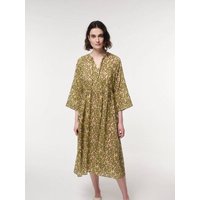 LANIUS Midikleid Print Flower Field aus TENCEL
