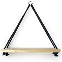 GARY MASH Wandregal Triangle mit Baumwollkordel GARY MASH Wandregal Triangle mit Baumwollkordel