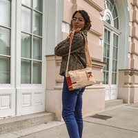 REFISHED fair fashion Tasche 'CROSS BODY' - upcycelte Zementsäcke