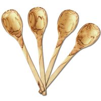 NATUREHOME Besteckset Tafelbesteck aus Olivenholz Handarbeit Mediterran