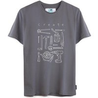 GARY MASH Shirt Create groß aus Biobaumwolle