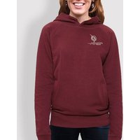 little kiwi Damen Hoodie, "Kleiner Kiwi", Burgundy
