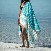 Der kleine Bazar Hamamtuch Bio Arya 100 % GOTS Bio-Baumwolle