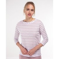 Alma & Lovis Leinenshirt im Regular-Fit aus Leinen | Leinen Ringel Shirt