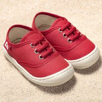 Pololo leichter Sommersneaker "Pepe" aus Baumwolle (Bio kbA), Größen 20-27