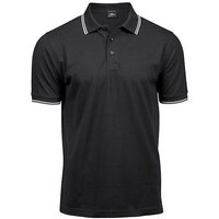 TeeJays Herren Men Stretch Polo Shirt Kurzarm Zweifarbig
