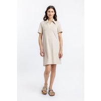 Rotholz Polo Kleid aus Bio Frottee