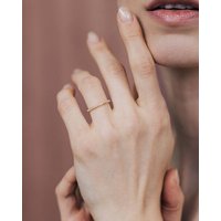lille mus Ring 'Twist' 925 Silber / vergoldet