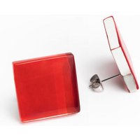 ALEXASCHA Auffällige Statement Ohrringe aus Glas | PUREFORM
