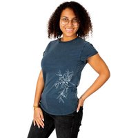 Life-Tree Organic Fairwear Shirt Women Olive Branch | Red