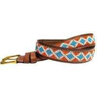 Zinj Design Massai Ledergürtel - Cameroun Kenia - Unisex
