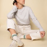 popeia Damen Langarmshirt aus Bio-Baumwolle