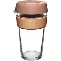 KeepCup L - BREW CORK – Coffee to go Becher aus Glas mit Korkband - 454ml