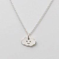 BELLYBIRD Jewellery Kinderkette - kleine Wolke, Anhänger/ Silber/ Silber vergoldet
