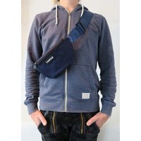 Leonca Upcycling Hip Bag Cordura blau in 3 Größen