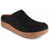 Tuffeln Leder Clogs 'Kommod' mit anatomischer Kork-Naturlatex Laufsohle