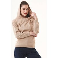 ORGANICATION Feinstrick-Hoodie aus Bio-Baumwolle