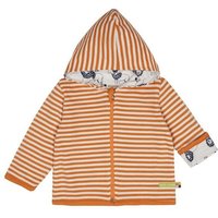 loud + proud Wendejacke mit Kapuze Löwe, GOTS-zertifiziert