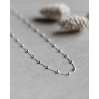 lille mus Kette 'Kugeln' 925 Silber / vergoldet