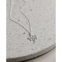 lille mus Kette 'Blütenblätter' 925 Silber / vergoldet
