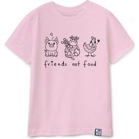 GARY MASH Kinder T-Shirt friends not food aus Bio-Baumwolle