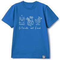 GARY MASH Kinder T-Shirt friends not food aus Bio-Baumwolle