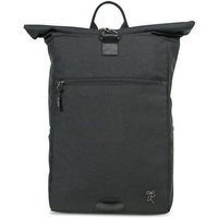 FUCHS & REBELL PIET Rolltop Rucksack – Stylisch & praktisch mit Rücken-Zipper