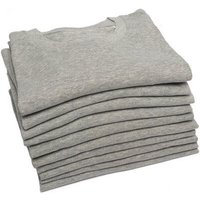 glore Basics T-Shirt mit Rundhalsausschnitt - Lukii 10er-Pack - aus Bio-Baumwolle