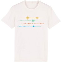 Spangeltangel T-Shirt "Frequenz", Musik, Schallwelle, Biobaumwolle